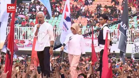 VIDEO: Bawa Istri dan Anak, Ganjar Kampanye Akbar di Bogor