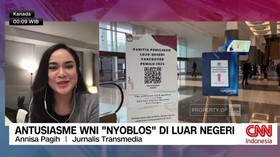VIDEO: Antusiasme WNI 