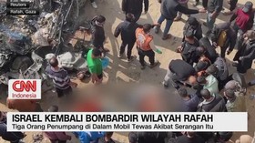 VIDEO: Israel Kembali Bombardir Gaza