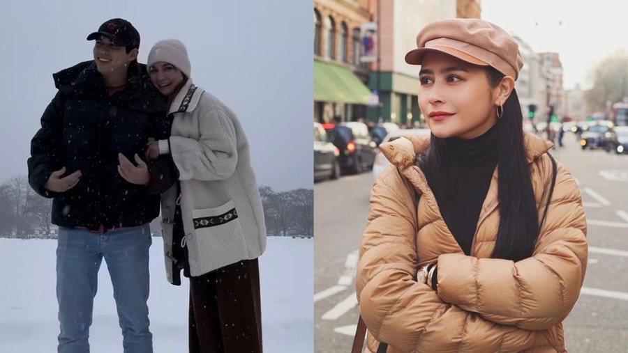 Komentar Prilly Latuconsina pada unggahan Luna Maya dan Maxime Bouttier.