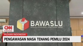 VIDEO: Pengawasan Masa Tenang Pemilu 2024