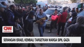 VIDEO: Serangan Israel Kembali Targetkan Warga Sipil Gaza