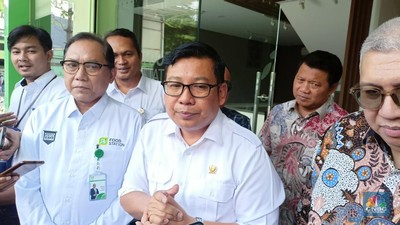 Kepala Badan Pangan Nasional Arief Prasetyo Adi. (CNBC Indonesia/Sandi)