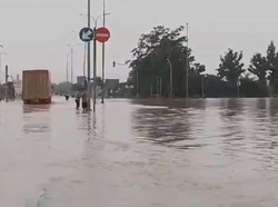 GT Kertajati Tol Cipali Tertutup Genangan Banjir