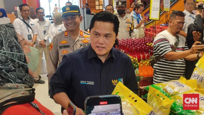 Menteri BUMN Erick Thohir blak-blakan soal bantuan sosial (bansos) dan bantuan pangan yang dituding dipolitisasi demi memenangkan paslon Prabowo - Gibran.
