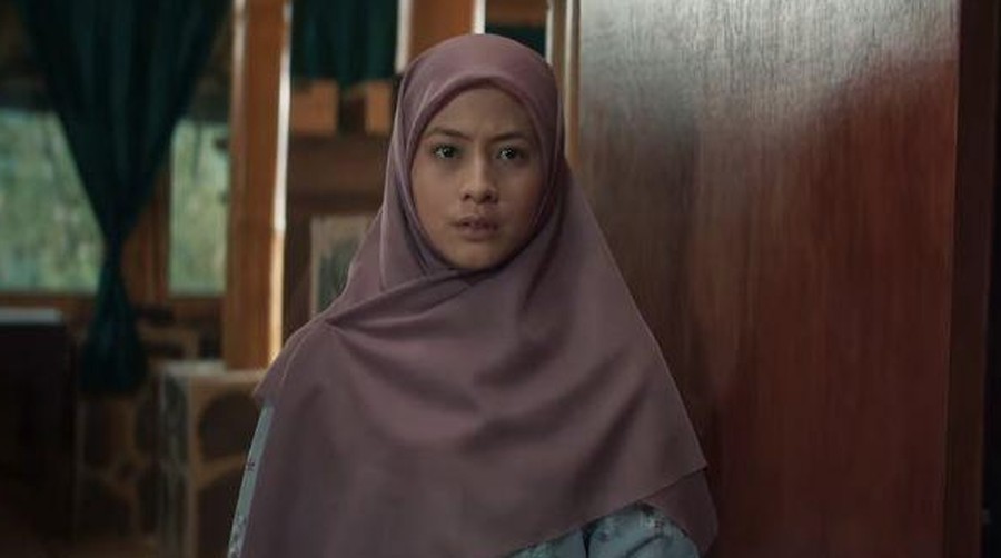 Cuplikan adegan Adhisty Zara di film Munkar (2024).