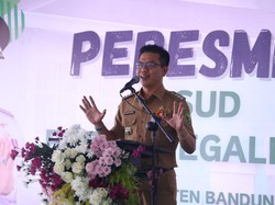 Dalam Sehari, Bupati Bandung Resmikan 2 Jembatan, 3 Faskes hingga Sekolah