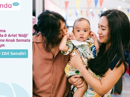 Pesan Utama Dea Ananda & Ariel 'Nidji' untuk Sanne Anak Semata Wayangnya: Sayangi Diri Sendiri