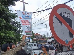 Hari Kedua Masa Tenang, Ribuan Baliho Peserta Pemilu Masih Bertebaran di Bali