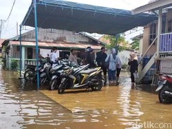 Warga Tepi Sungai Musi Palembang Tetap Akan Nyoblos Meski Kebanjiran