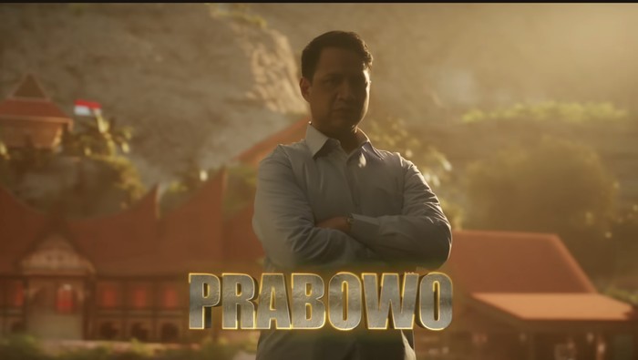 Tangkapan layar Epic Rap Battles of Presidency 2024 oleh Skinnyindonesian24