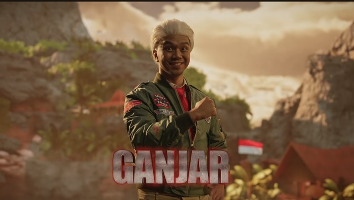 Tangkapan layar Epic Rap Battles of Presidency 2024 oleh Skinnyindonesian24