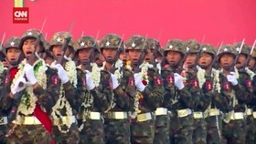 VIDEO: Junta Myanmar Umumkan Wajib Militer Pria-Wanita 18 Tahun