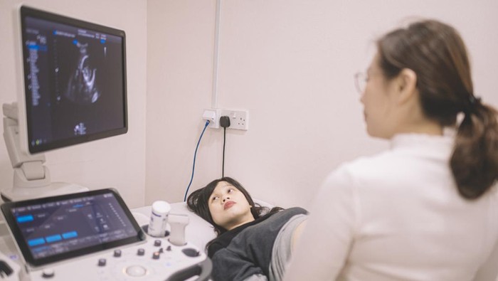 Cara agar merasa lebih rileks saat USG transvaginal.