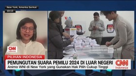 VIDEO: WNI di Amerika Serikat Gunakan Hak Suara Pemilu 2024
