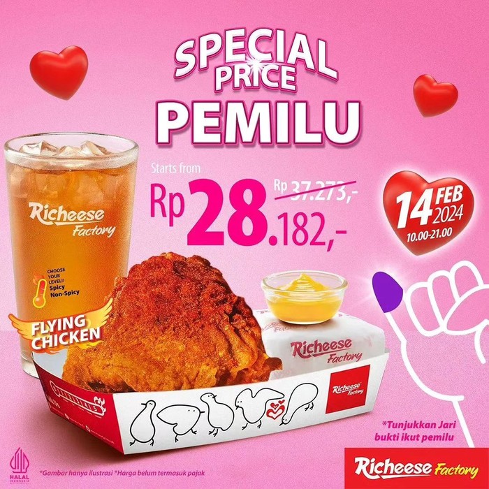 10 Promo Pemilu 2024 dari Makanan hingga Minuman Enak!