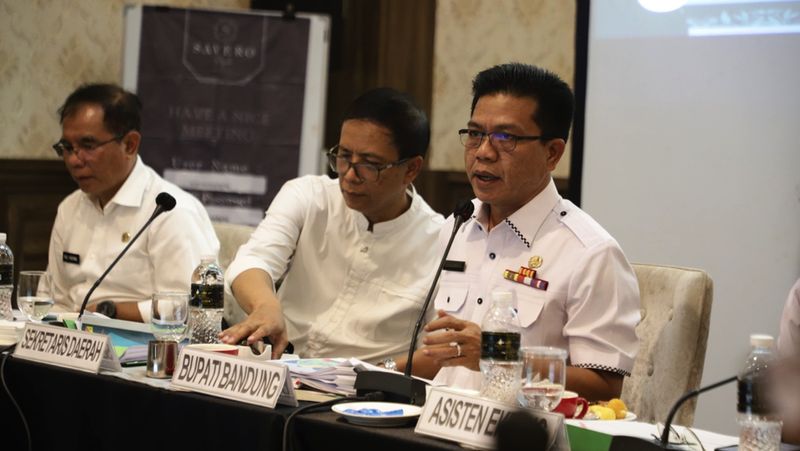 Kabupaten Bandung meraih hasil positif dalam acara penyampaian hasil evaluasi Reformasi Birokrasi (RB) Tahun 2023 yang diselenggarakan oleh Kementerian