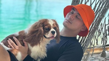 Ayu Ting Ting Dilamar Anggota TNI, 7 Foto Boy William Healing Sendirian ke Pulau