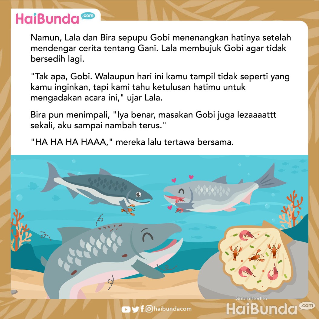 Cerita Fabel: Persahabatan Ikan Salmon & Lumpfish