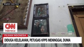 VIDEO: Diduga Kelelahan, Petugas KPPS Meninggal Dunia