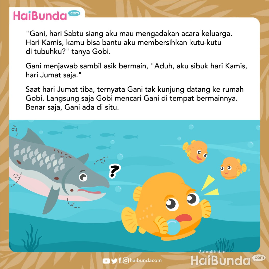 Dongeng Anak: Persahabatan Ikan Salmon & Lumpfish