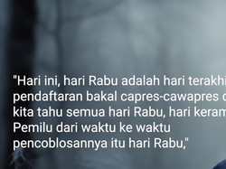 Kenapa Pemilu di Indonesia Selalu Digelar Hari Rabu? Ini Alasannya