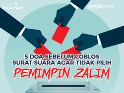 5 Doa sebelum Coblos Surat Suara agar Tidak Pilih Pemimpin Zalim