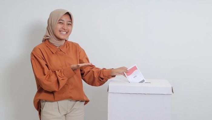 ilustrasi nyoblos pemilu
