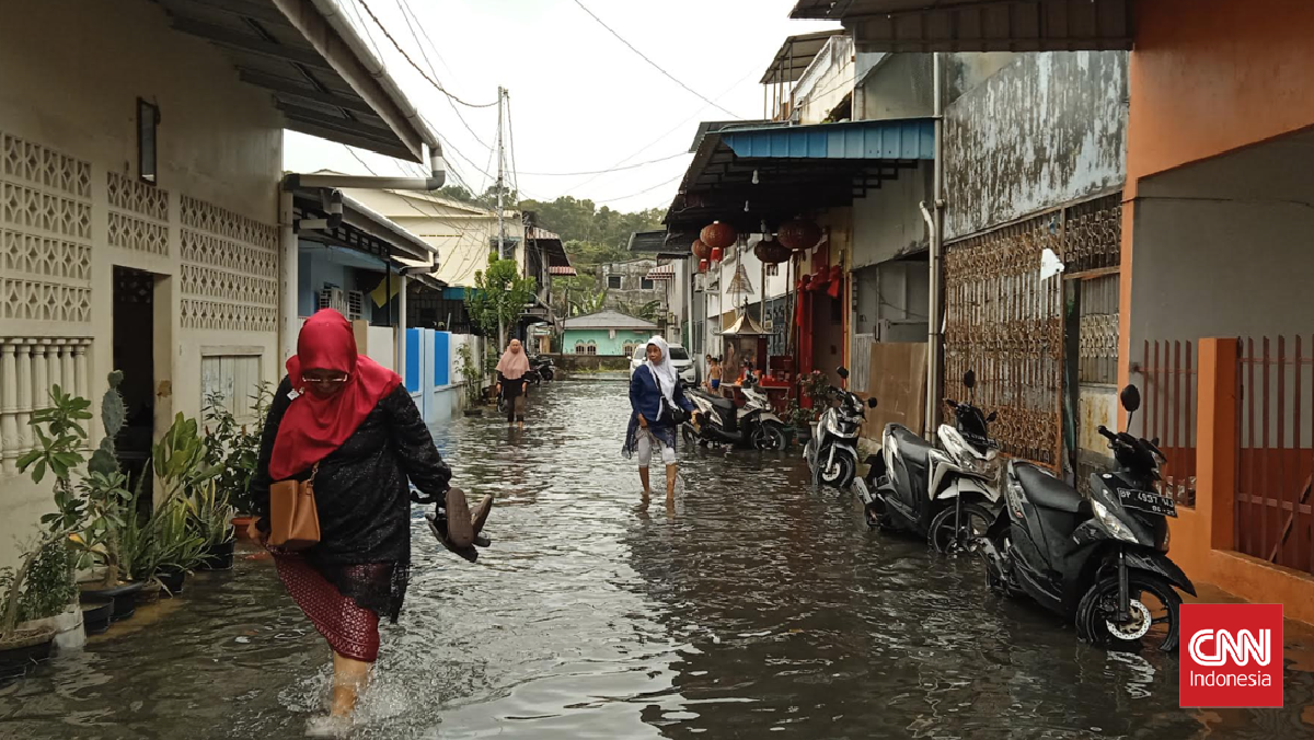 Riau Dikepung Banjir: 4 Kabupaten hingga Kota Pekanbaru