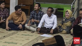 Mahfud MD Gelar Tirakatan di Malam Sebelum Pencoblosan Pilpres 2024
