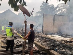 Tolak Dicerai, Suami di Mura Nekat Bakar Istri dan Rumah