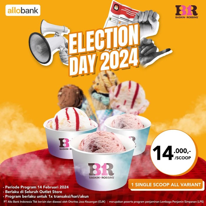 10 Promo Pemilu 2024 dari Makanan hingga Minuman Enak!