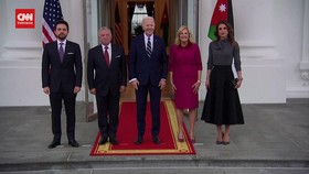 VIDEO: Raja Yordania Temui Joe Biden Bahas Gencatan Senjata di Gaza