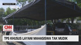 VIDEO: TPS Khusus Layani Mahasiswa Tak Mudik