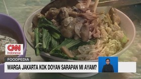 VIDEO: Warga Jakarta Kok Doyan Sarapan Mi Ayam?