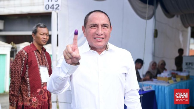 Eks Gubernur Sumatera Utara (Sumut) Edy Rahmayadi memutuskan untuk maju di Pilgub Sumut 2024.
