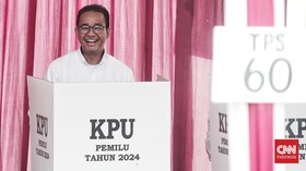 AMIN Menang Telak di TPS Anies Mencoblos