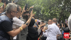 Anies Merapat ke Posko Timnas AMIN, Yel-yel 'Presiden' Menggema