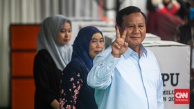 Prabowo Akan Pidato di Istora Sore Ini Usai Unggul di Quick Count