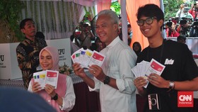 Ganjar Menang Telak di TPS Lempongsari Tempatnya Mencoblos