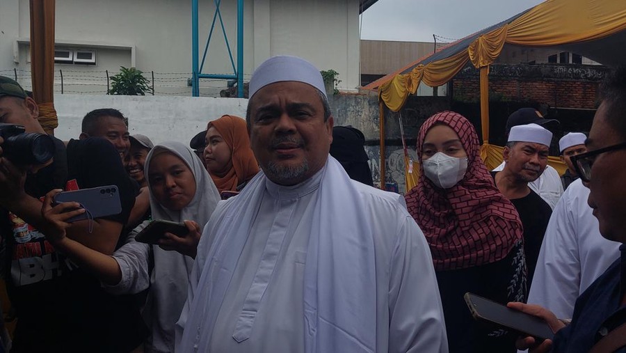 Habib Rizieq Shihab (Sholihin-detikcom) Habib Rizieq Shihab (Sholihin-detikcom)