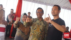 Mahfud: Mudah-mudahan Keramaian Ini Gambaran Banyak Suara untuk Saya