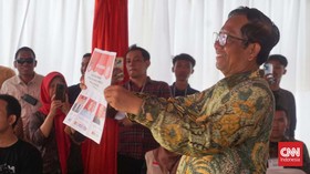 Ganjar Menang di TPS Tempat Mahfud MD Mencoblos Pemilu 2024