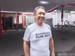 Senyum Yana Mulyana Usai Nyoblos di Lapas Sukamiskin