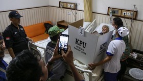 FOTO: Pasien RS dan Penghuni Lapas Ikut Coblos Pemilu 2024
