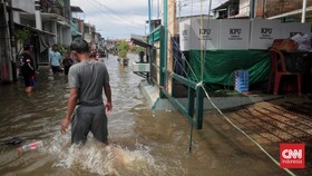 198 Warga Cilincing Mengungsi Imbas Banjir