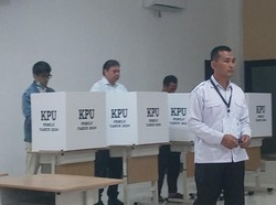 Prabowo-Gibran Unggul di TPS Lokasi Airlangga Hartarto Nyoblos