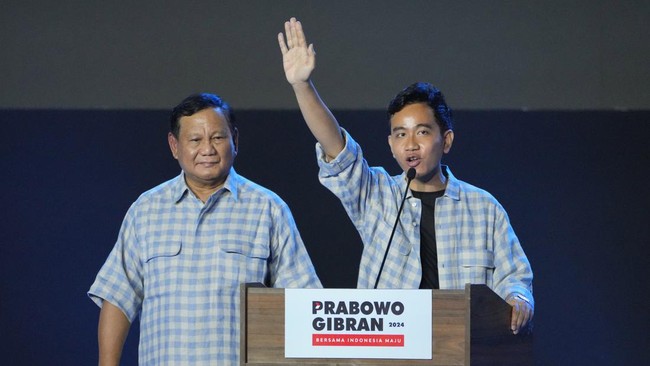 TKD Prabowo-Gibran mengaku menang di 33 kabupaten/kota di Jawa Tengah. Sisanya, Ganjar-Mahfud yang menang di 2 kabupaten.