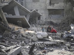 Israel Serang Gudang Bantuan UNRWA di Rafah, 4 Orang Tewas