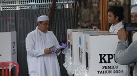 Rizieq Shihab Nyoblos di Petamburan, Singgung Pemilu Luber Jurdil